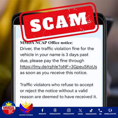 mmda uniform|CICC warns public vs text scam on traffic violations .